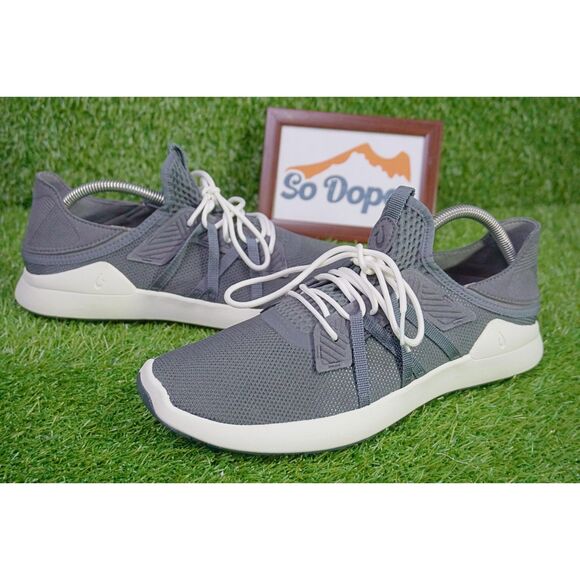 Olukai Holo Sneakers - Gray - Men's Size 11 - Picture 1 of 7